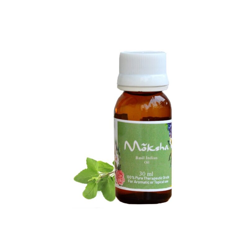 Holy Basil Essential Oil Moksha Lifestyle Products