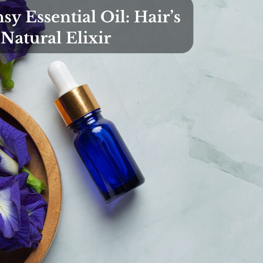 Blue Tansy Essential Oil: Hair’s Natural Elixir