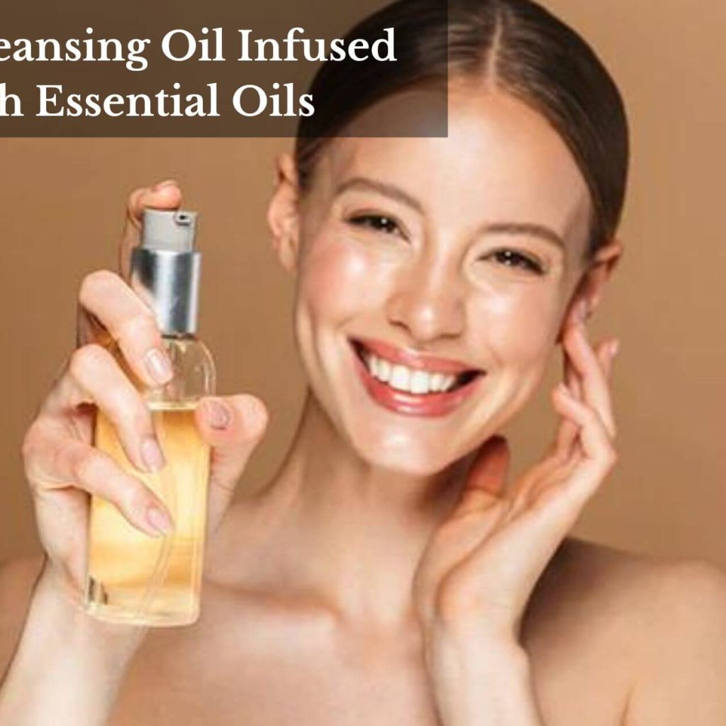 Face Cleansing Oil Infused With Essential Oils