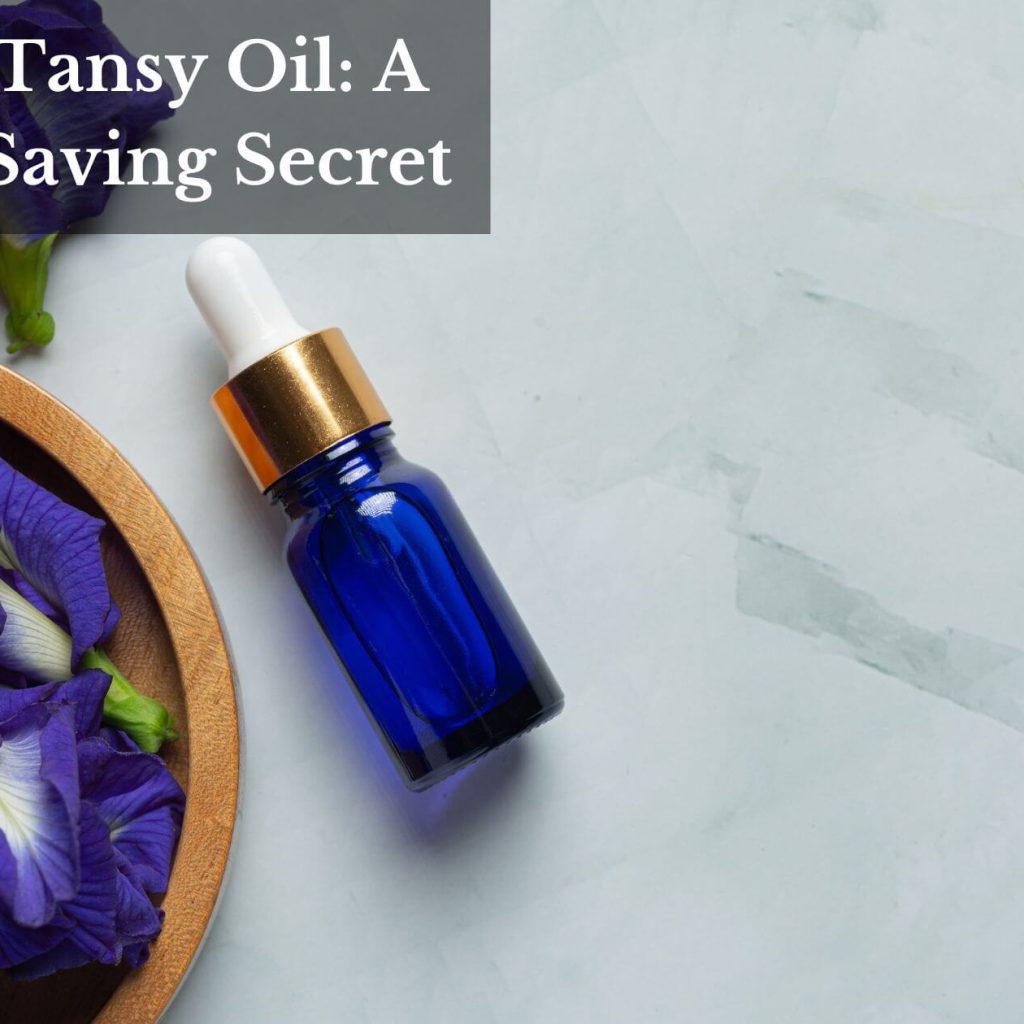 Blue Tansy Oil: A Skin-Saving Secret
