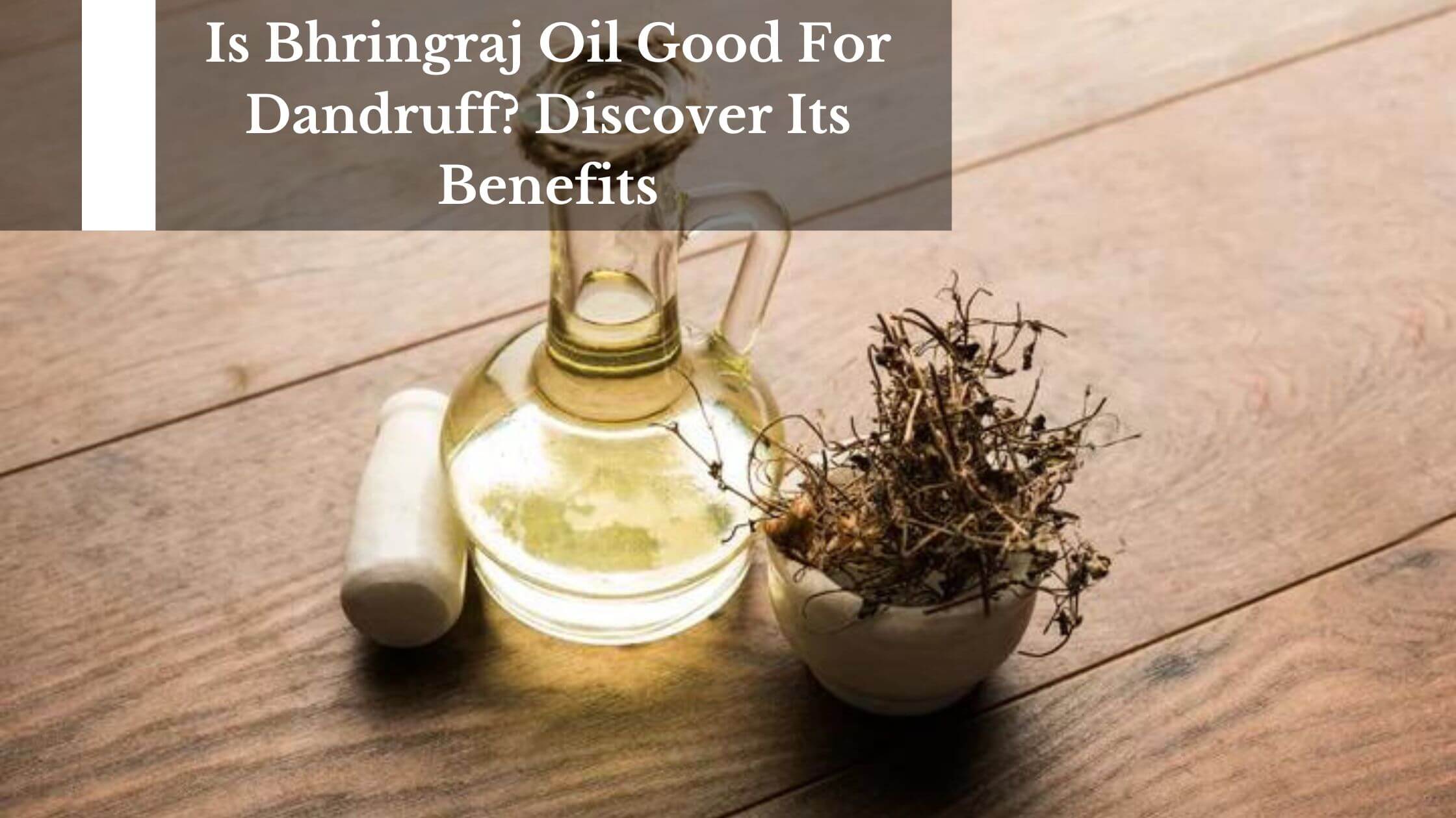 Is Bhringraj Oil Good For Dandruff? Discover Its Benefits