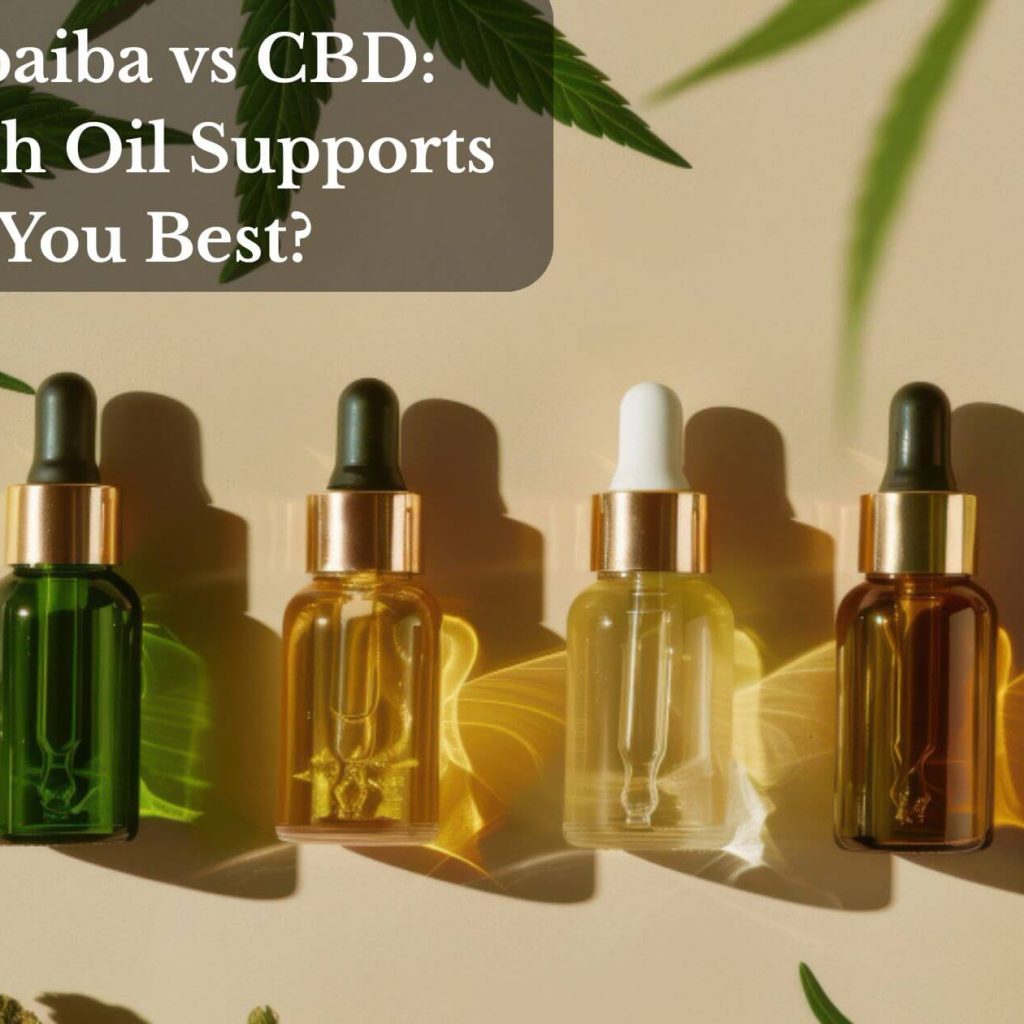 Copaiba vs CBD: Which Oil Supports You Best?