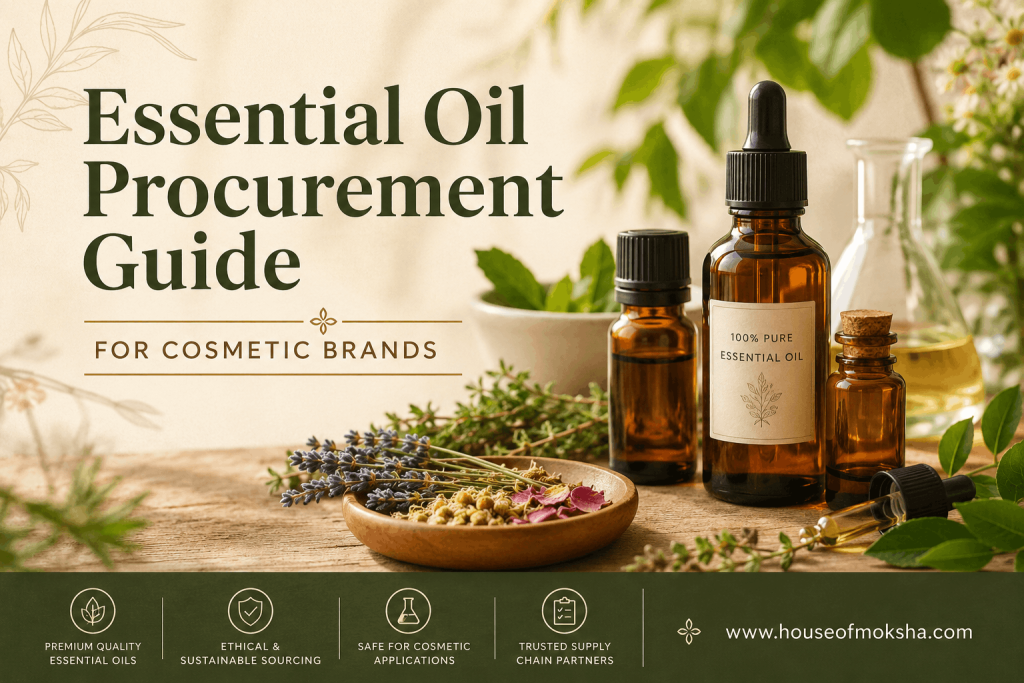 Essential Oil Procurement Guide for Cosmetic Brands