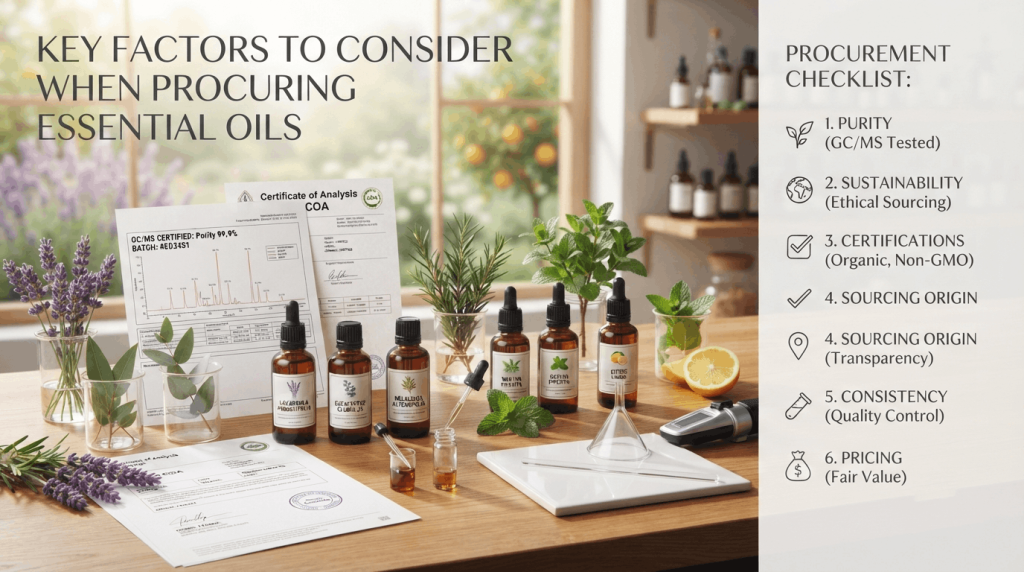 Key Factors to Consider When Procuring Essential Oils Key Factors to Consider When Procuring Essential Oils