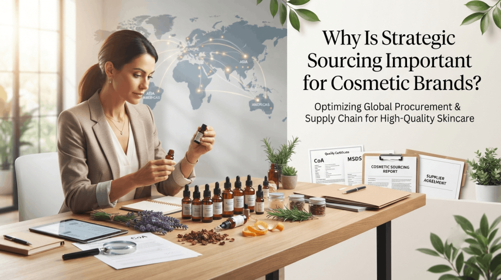 Why Is Strategic Sourcing Important for Cosmetic Brands? Why Is Strategic Sourcing Important for Cosmetic Brands?