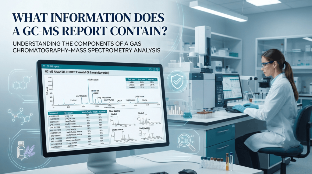 What Information Does a GC-MS Report Contain?
