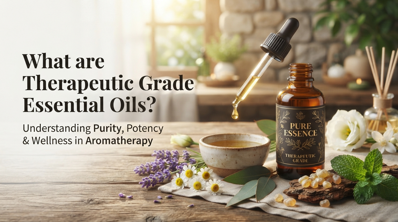 What are therapeutic-grade essential oils 
