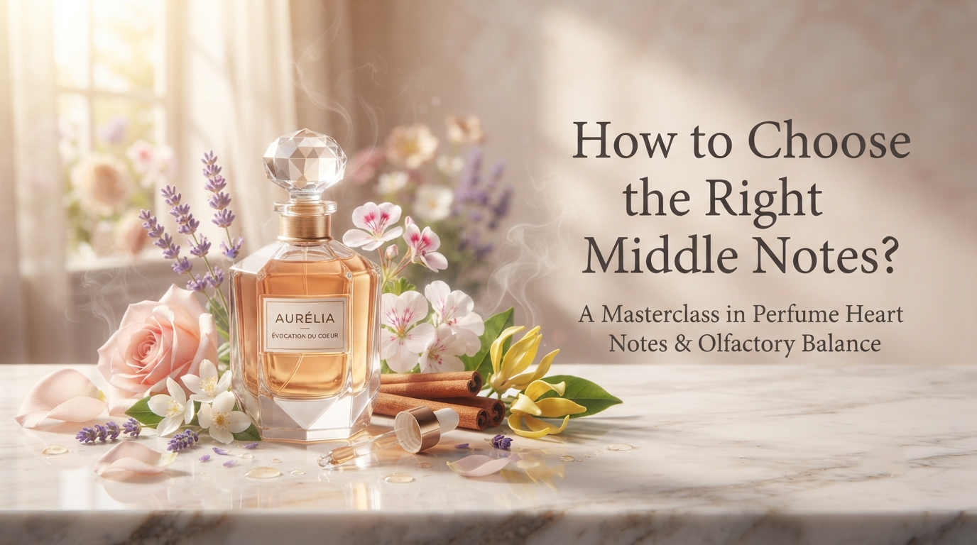 How to  choose the right middle notes 

