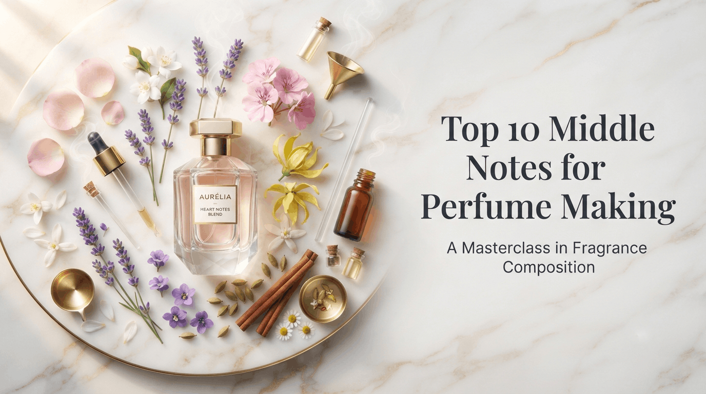 Top 10 middle notes for perfume making1
