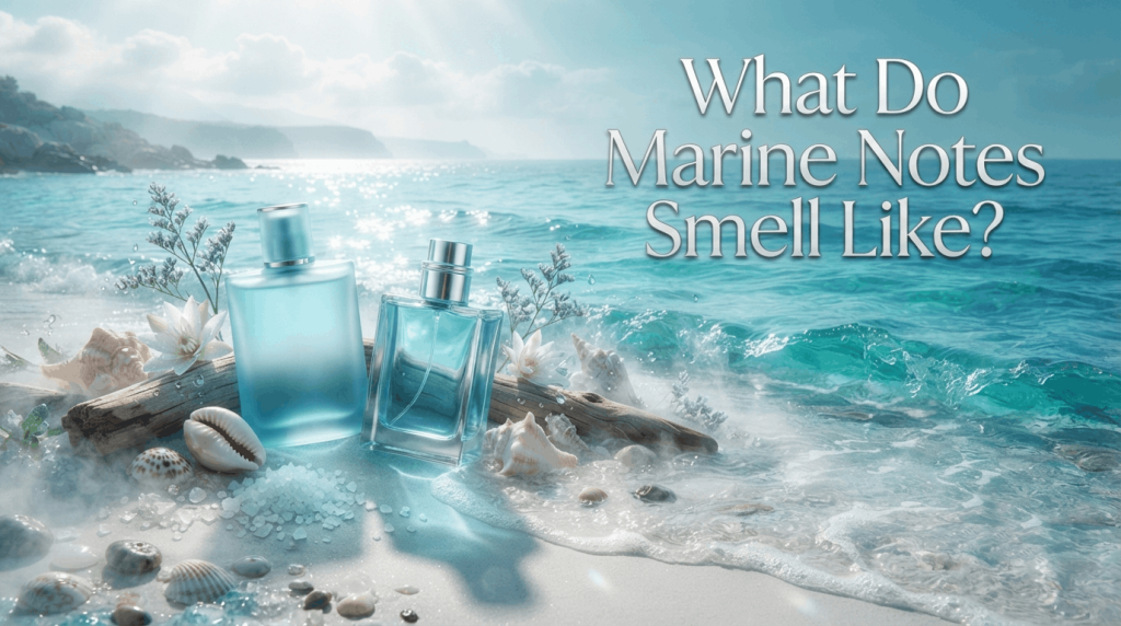 What do marine notes smell like?
