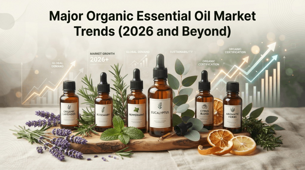 Major Organic Essential Oil Market Trends Major Organic Essential Oil Market Trends